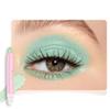 2in1 Shimmer Cream Eye Shadow Stick-Greenish Cyan, Eyeliner Pencil Eyeshadow Palette Makeup, Waterproof Long Lasting Brightener, Crease Proof & Smudge Resistant, Cream Eyeshadow with Built-in Smudger view 1