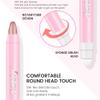 2in1 Shimmer Cream Eye Shadow Stick - Rose Shimmer, Eyeliner Pencil Eyeshadow Palette Makeup, Waterproof Long Lasting Brightener, Crease Proof & Smudge Resistant, Cream Eyeshadow with Built-in Smudger view 3