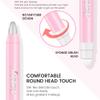 2in1 Shimmer Cream Eye Shadow Stick - Silver, Eyeliner Pencil Eyeshadow Palette Makeup, Waterproof Long Lasting Brightener, Crease Proof & Smudge Resistant, Cream Eyeshadow with Built-in Smudger view 3