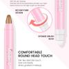 2in1 Shimmer Cream Eye Shadow Stick -Bronze, Eyeliner Pencil Eyeshadow Palette Makeup, Waterproof Long Lasting Brightener, Crease Proof & Smudge Resistant, Cream Eyeshadow with Built-in Smudger view 3