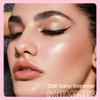 2in1 Shimmer Cream Eye Shadow Stick -Sand Shimmer, Eyeliner Pencil Eyeshadow Palette Makeup, Waterproof Long Lasting Brightener, Crease Proof & Smudge Resistant, Cream Eyeshadow with Built-in Smudger view 2