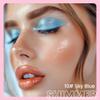 2in1 Shimmer Cream Eye Shadow Stick - Sky Blue, Eyeliner Pencil Eyeshadow Palette Makeup, Waterproof Long Lasting Brightener, Crease Proof & Smudge Resistant, Cream Eyeshadow with Built-in Smudger view 2