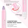 2in1 Shimmer Cream Eye Shadow Stick - Violet, Eyeliner Pencil Eyeshadow Palette Makeup, Waterproof Long Lasting Brightener, Crease Proof & Smudge Resistant, Cream Eyeshadow with Built-in Smudger view 3