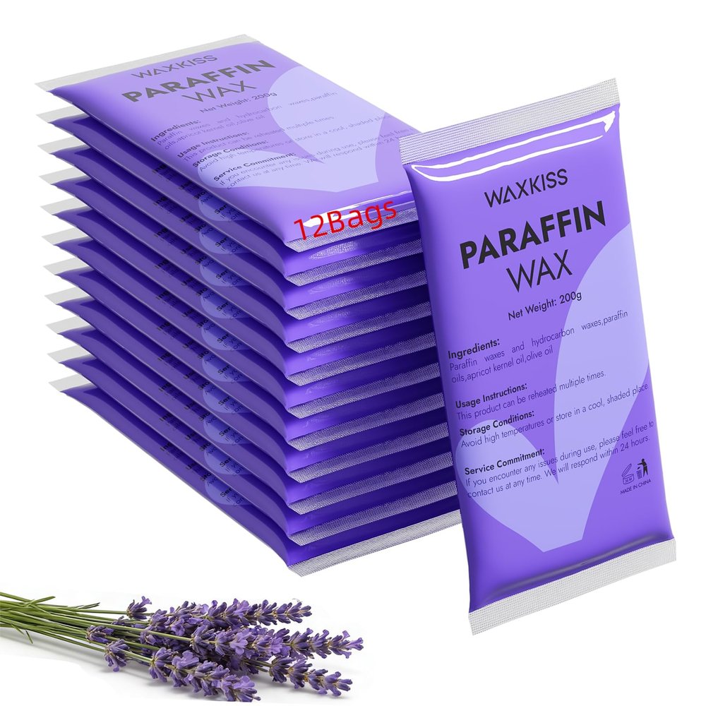 Paraffin Wax for Hand and Feet, 12 pack Paraffin Wax Refill for Hydration