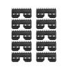 10pcs Black Fast Feed Ceramic Blades Replacement Blades, Compatible For OSTER, Fast Feed Clipper A5 Grooming Clippers Movable Blade view 2