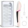 Dermaplane Razor for Women Face, Rechargeable Dermaplane Razor with LED Light, Edge Technology for Facial Hair, Exfoliating and Peach Fuzz-4 Refill Blades & 2 Microsmooth Exfoliation Tips view 1
