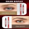 2-in1 Dual Tip Microblading Eyebrow Pencil for Women - Waterproof Smudge Proof Faux Brow Pen with Dual Brush for Natural Hair Like Strokes, Long Lasting Define & Fill (Brown) view 3
