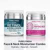 Purelyindia Day & Night Retinol & Collagen Face Moisturizer + Triple Firming Neck Cream | Retinol & Neck Cream Combo Pack of 2 | Smooth Skin Cream & Neck Treatment Kit view 2