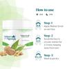 Mahant Herbals Walnut Face & Body Scrub | Gentle Exfoliating Cleanser for Smooth Skin | With Natural Walnut Shells | Suitable for All Skin Types | 200g view 3
