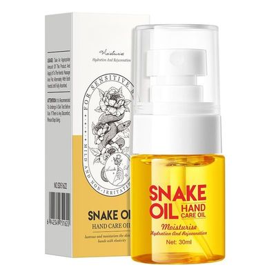 Snake Moisturizing Oil for Hand Easy Absorbs Hand Cream for Sensitive Skin - Stocking Stuffers Natural Ingredients