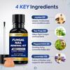 Toenail Fungus Treatment Extra Strength: 25% Undecylenic Acid & Tea Tree Oil - Repairs Yellow Thick Brittle Toe and Fingernails - 2 Bottles with 14 Patches view 3