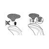 1set Shaver Head, Compatible For Philips,Compatible For Norelco, SensoTouch 3D Replacement Shaving Head RQ1250/1260/1280/1290/1296 view 2