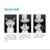 1set Shaver Head, Compatible For Philips,Compatible For Norelco, SensoTouch 3D Replacement Shaving Head RQ1250/1260/1280/1290/1296 view 4