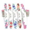10pcs Double-Sided Nail Files 100/180 Grit Emery Board Set  Reusable Washable Wood Nail Buffers for Manicure Pedicure view 2