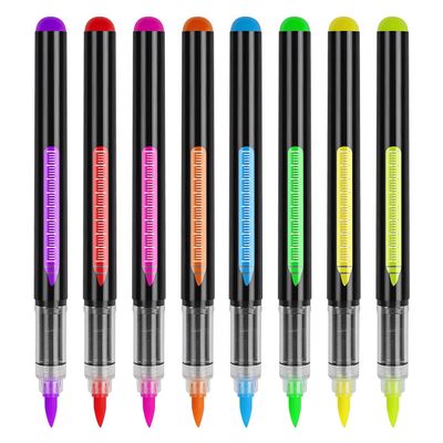 10pcs (10-Colors) Neon Face & Body Paint Marker Pen, Tattoo Painting Markers Pens for Skin, Glow in the Dark under UV Black Light, It Cannot Glow Directly in the Dark, Washable with Water