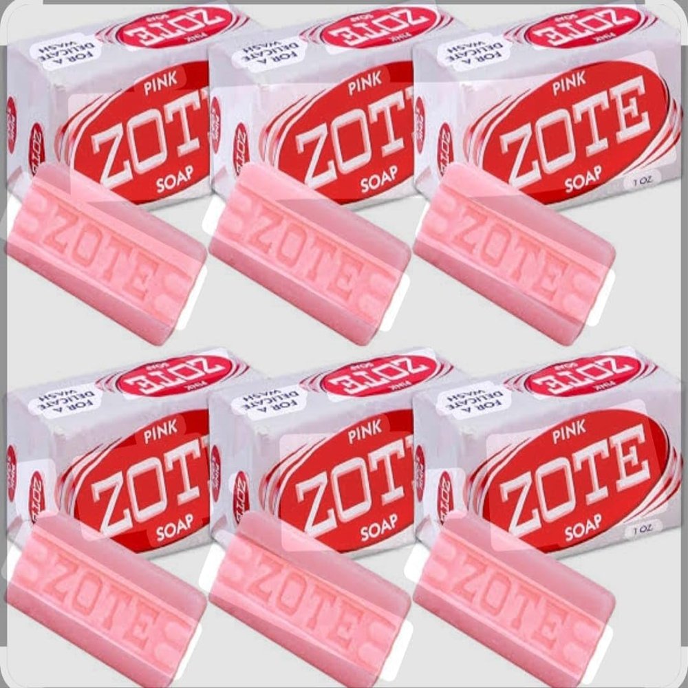 Pink Zote Large 6 pack (14.1 oz) Hand Wash Soap 400g