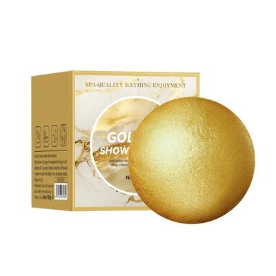 Christmas Birthday Gifts, 24K Gold Bath Bombs Deluxe Bath Bomb Gift for Women & Men, Perfect for Bubble & Spa Bath, Natural Scents, Vanilla Coconut, Lavender, Jasmine etc