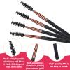10Pcs Spoolies Mascara Brush, Mascara Brush Wands Makeup Lash Spoolies Set, Reusable Eyelash Eyebrow Spoolie Brushes for Extensions view 3