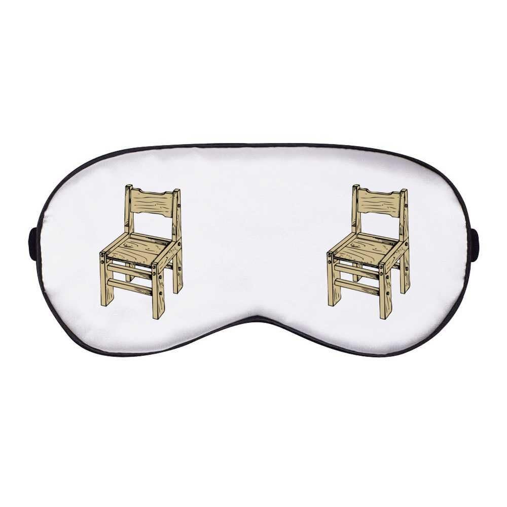 Azeeda 'Wooden Chair' Sleep/Travel Eye Mask (EY00033988)