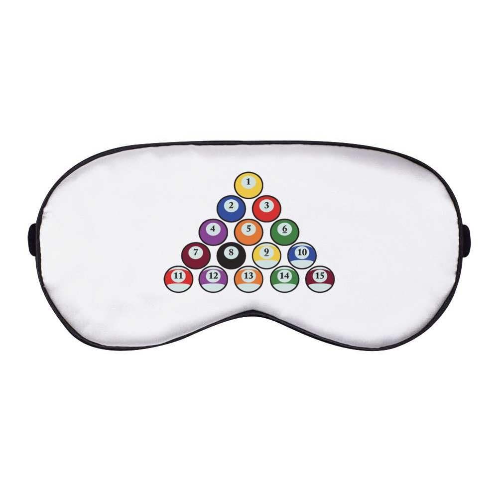 Azeeda 'Colorful Billard Balls' Sleep/Travel Eye Mask (EY00033982)
