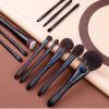 11pcs/set Powder Makeup Brushes Set Blusher Highlight Eyeshadow Concealer Eyebrow Eye Make Up Brushes Ebony view 4