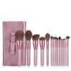 14PCS Makeup Brushes Set Foundation Powder Blush Eyeshadow Lip Make Up Brush Synthetic Hair with PU Leather Case view 1