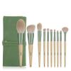 10PCS Makeup Brushes Set Foundation Powder Blush Eyeshadow Concealer Eyebrow Eye Fan Make Up Brush Cosmetics Beauty Tools view 1