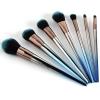 7Pcs Rhombic Cosmetic Brush Set Grey- Gradient Color Makeup Brushing Tools Eyeshadow Flat Kabuki Blending view 2