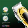 YHNNH Men's Hairdressing Tools, Professional Hair Clippers, Adjustable Cordless Electric Hair Clippers.(Silver) view 4