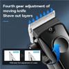 YHNNH Men's All-Metal Professional Hair Clipper, Rechargeable Beard Trimmer, Electric Hair Clipper view 4