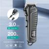 YHNNH Hair Cutting Tool, Clipper Adjustable Trimmer Electric Haircut Cordless Machine Digital Display Clippers for Men view 3