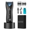 Professional Groin Body Hair Trimmer Ball Shaver for Men Body Grooming Clipper Rechargeable Ceramic Trimmer Bikini Epilator view 1