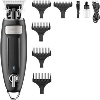 YHNNH Hairdressing Tools, Professional Hair Clippers, Rechargeable Electric Trimmers(Silver)