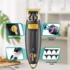 YHNNH Hairdressing Tools, Professional Hair Clippers, Rechargeable Electric Trimmers(Silver) view 2