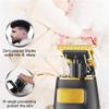 YHNNH Hairdressing Tools, Professional Hair Clippers, Rechargeable Electric Trimmers(Silver) view 3