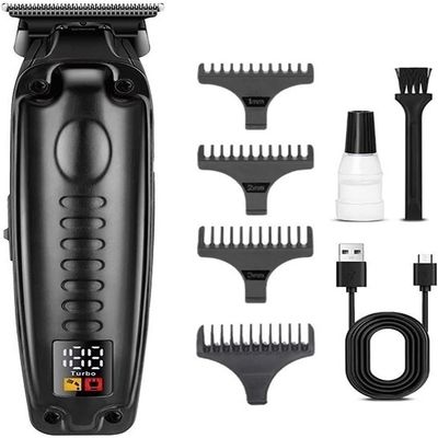 YHNNH Professional Gradient Pompadour Hair Clipper, Metal Casing Beard Trimmer, Men's Hair Clipper and Razor.