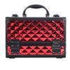 PNAWLLCF Cosmetic Case Professional Portable Two-layer Aluminum Suitcase Insert Storage Nail Box view 1