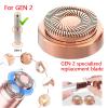 Touch Finish Gen 2 Replacement Heads For Female Facial Hair Removal Tool - Efficient & Gentle Design view 2