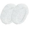 2 Pcs African Net for RamPula Face Scrubber, Facial Exfoliation Sponge Exfoliating Shower Scrubber Skin Smoother, Nylon African Face Sponge Net Great for Daily Use - White view 1