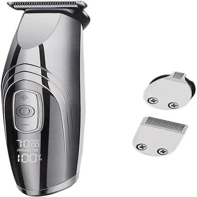 YHNNH Men's Hair Clipper, 3-in-1 Professional Trimmer, Electric Hair Clipper, Hair Trimmer Edge Trimmer, LCD Screen