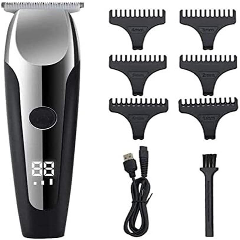 YHNNH Men's Hair Clippers, Beard Trimmers, Cordless Beard Trimmers, Electric Hair Clippers for Slicked-Back Hair.