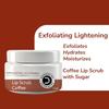 Exmistry Coffee Lip Scrub, Exfoliating and Lightening Treatment with Sugar, Hydrating and Moisturizing Formula, 15ML view 2