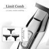 YHNNH Professional Hair Clipper, Electric Hair Clipper, Suitable for Men and Families, with Rechargeable Function. view 3