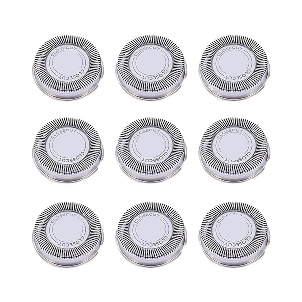 9Pack Compatible For SH30 Replacement Heads Compatible For Philips Norelco Shaver Series 3000, 2000, 1000 And S738, With Durable Sharp Blades