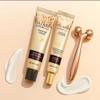 3W CLINIC Collagen & Luxury Gold Premium Wrinkle Solution 3pc Skincare Set (Cream 50ml + Eye Cream 40ml + Gold Massager Tool). For Wrinkle Reduction, Moisturizing and Nourishing Skin. Made in Korea view 2