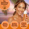 Sun Boost Dark Tanning Accelerator Gel with Gold Mineral Shimmer Dust for Indoor Tanning Bed or Outdoor Solar Use, Aloe Based Hydrating Viral Formula, 5 fl oz view 3