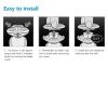 1set RQ12 Shaver Head Fit, Compatible For Philips,Compatible For Norelco, Shaver SensoTouch 3D RQ1250 RQ1260 RQ1280 RQ1290 RQ1296 RQ10XX RQ11XX RQ12xx view 3