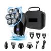 Fit for 5-in-1 Electric Shaver Kit for Men - 7D Floating Cutter Head, Rechargeable,Beard Trimmer view 2