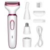 Fit for Women's Electric Shaver - 4 in 1 Rechargeable Cordless Hair Remover for Legs, Face, Arms, Bikini & Armpits view 2
