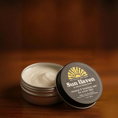 Sun Haven Mineral & Botanical Care for Sunny Days - Natural Protection | Non-Nano Zinc, Grass-Fed Tallow, Shea Butter & Botanicals | Reef-Safe, Non-Toxic, Family Friendly